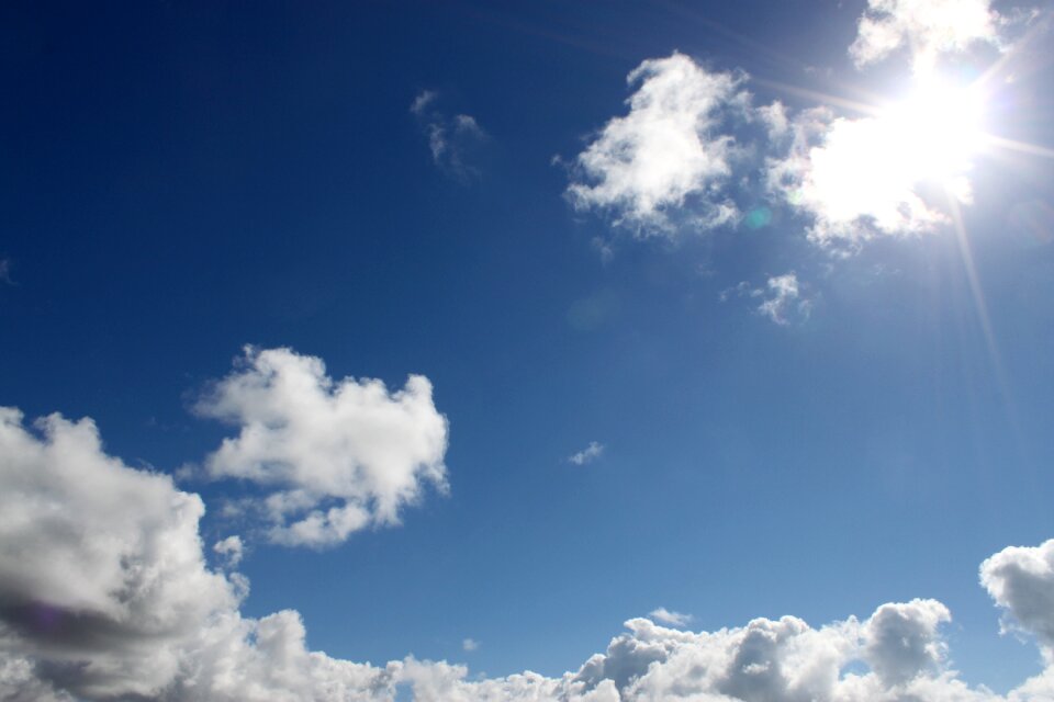 Clouds blue blue sky clouds