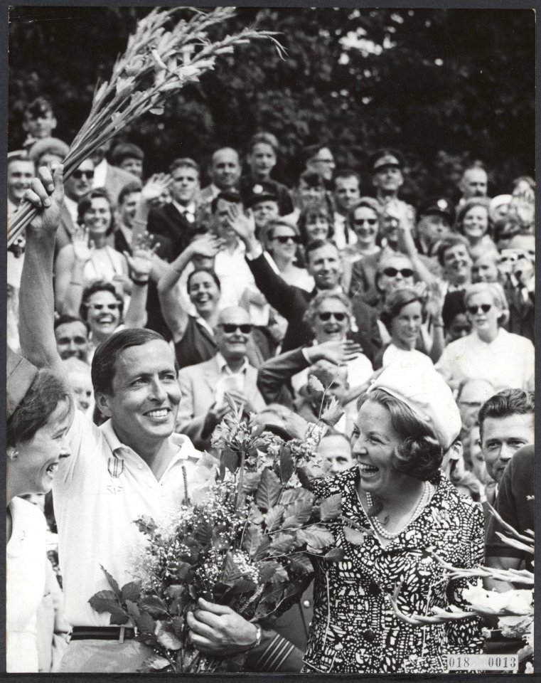 Reeks 018-0010 tm 018-0015 deelname prins Claus aan de Vierdaagse 1967, Bestanddeelnr 018-0013