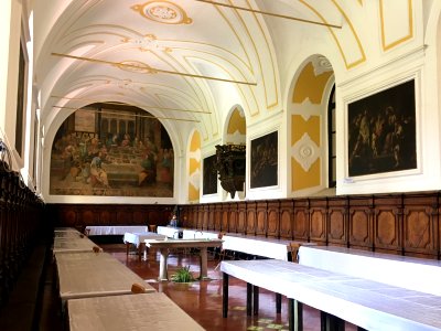 Refettorio - Chiostro di San Gregorio Armeno (Napoli)-5799