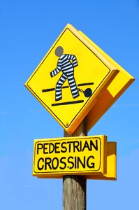 Warning safety road photo