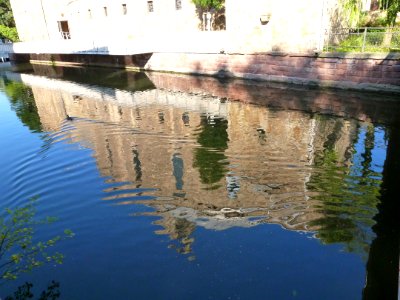Reflet de l’église Herz-Jesu