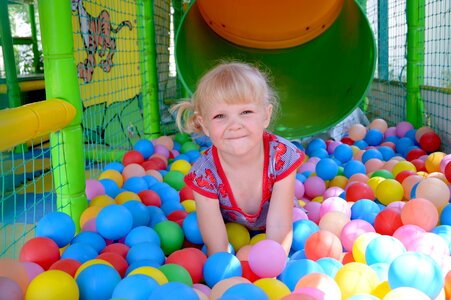 Balloons playground baby
