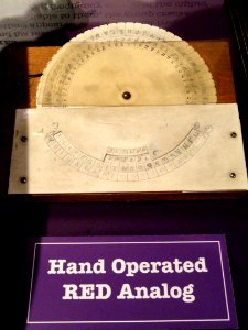 RED analog, hand operated - National Cryptologic Museum - DSC07843
