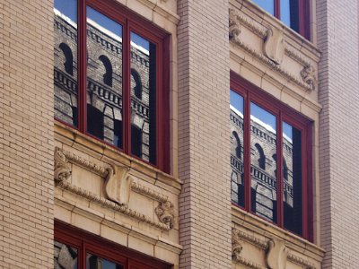 Reflections in the Hartley Rose Building