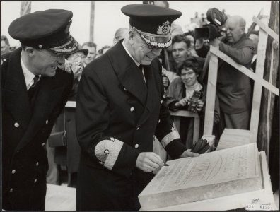 Reeks 020-0131 tm 020-0189 staatsbezoek Zweedse koning aan Nederland 25-4 tm , Bestanddeelnr 020-0135