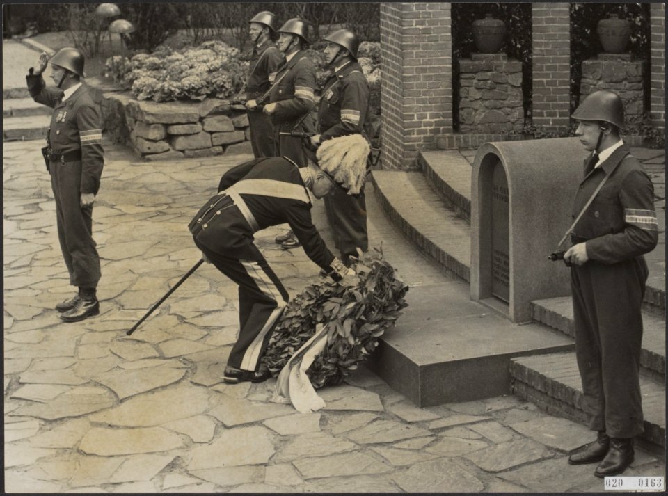 Reeks 020-0131 tm 020-0189 staatsbezoek Zweedse koning aan Nederland 25-4 tm , Bestanddeelnr 020-0163