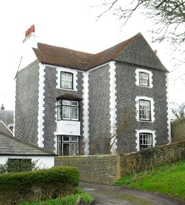 Rectory Cottage, Greenways, Ovingdean (NHLE Code 1381596) (February 2011)