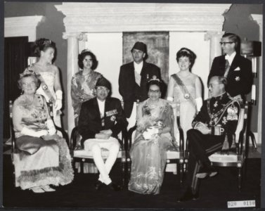 Reeks 020-0190 tm 020-0195 staatsbezoek koning en koningin uit Nepal aan Nederl, Bestanddeelnr 020-0190