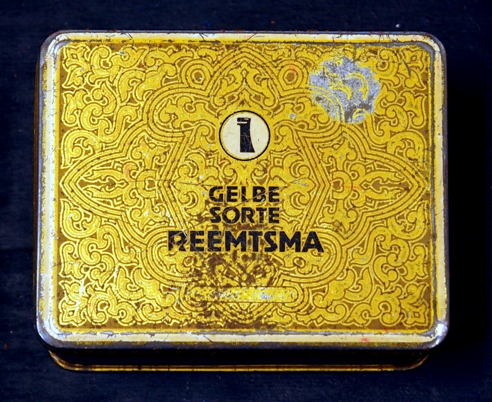 Reemtsma Gelbe sorte tobacco tin