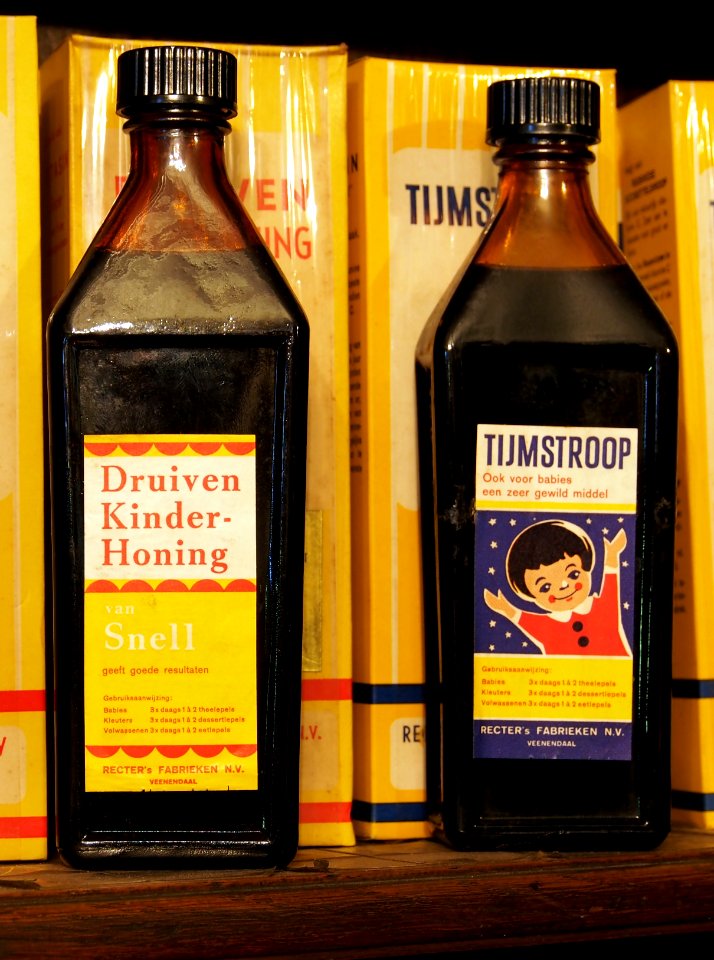 Recter Druiven Kinder Honing en Tijmstroop
