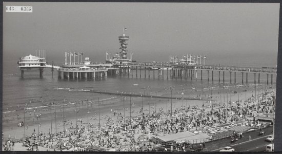 Reeks 043-0368 tm 043-369 bouw vierde eiland bij de Pier, Bestanddeelnr 043-0368