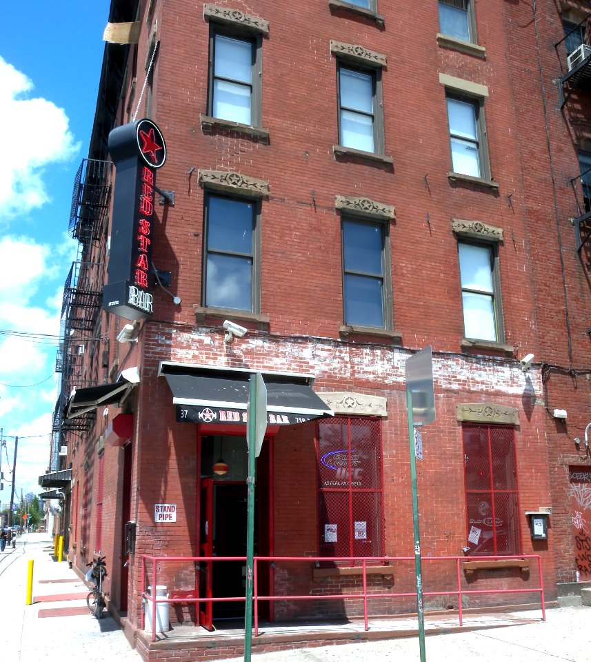 Red Star Bar Greenpoint Av West St jeh
