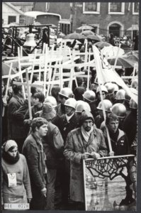 Reeks 044-0778 tm 044-0779. Driedaagse protestmars van Rotterdam naar Amsterdam, Bestanddeelnr 044-0778