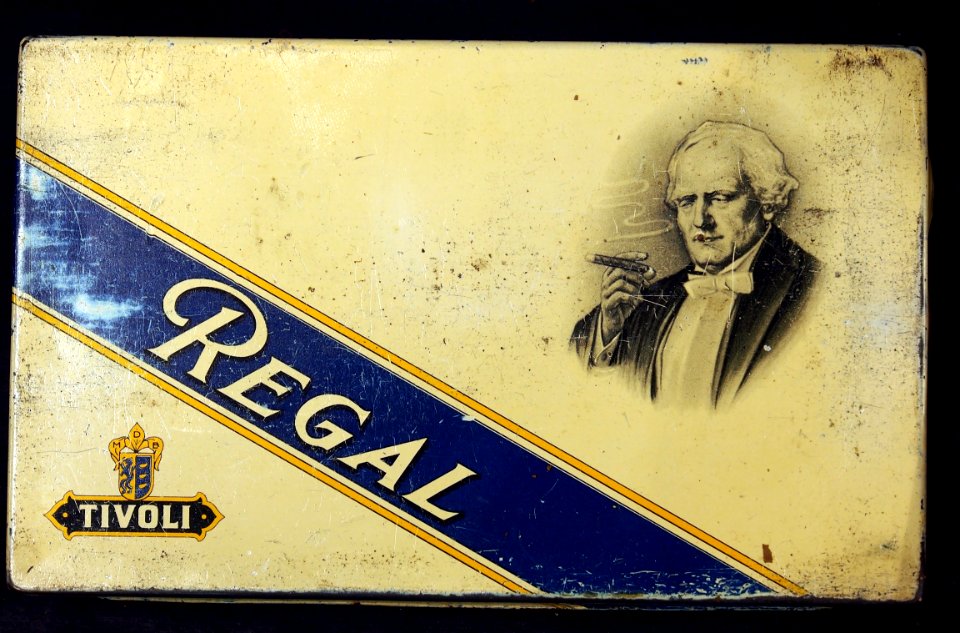 Regal Tivoli blikken sigarendoos, pic1