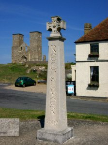 Reculver, Millennium cross