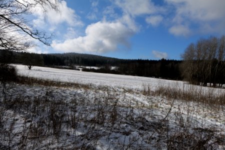 Reifenberger Wiesen with snow 2021-04-06 07