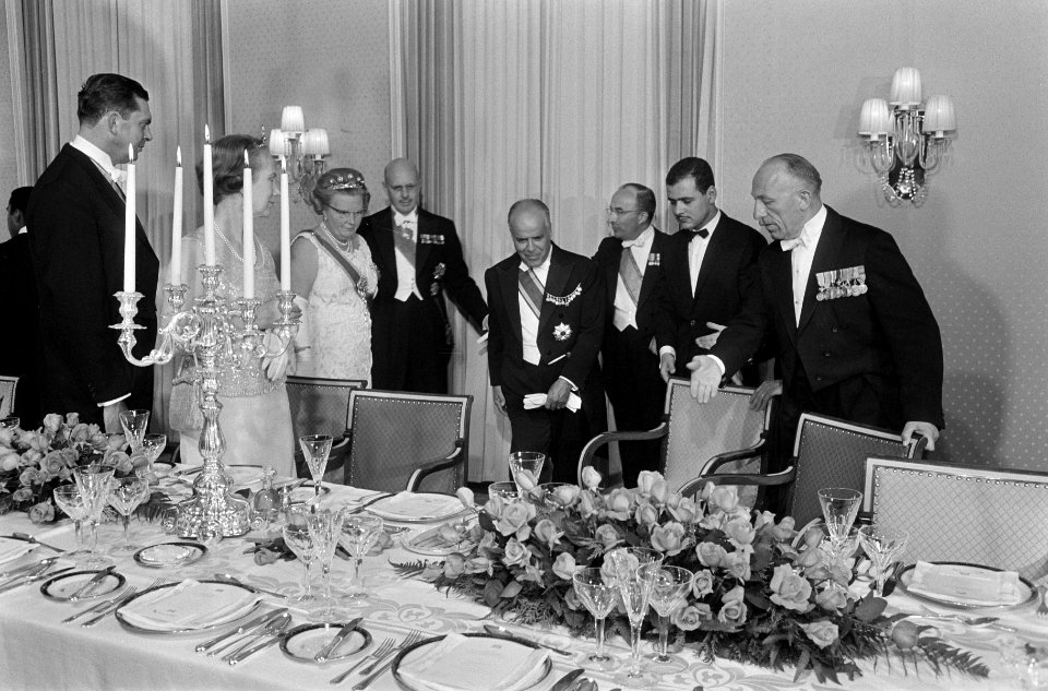 Regeringsdiner in Hotel de Wittebrug, Bestanddeelnr 919-3311