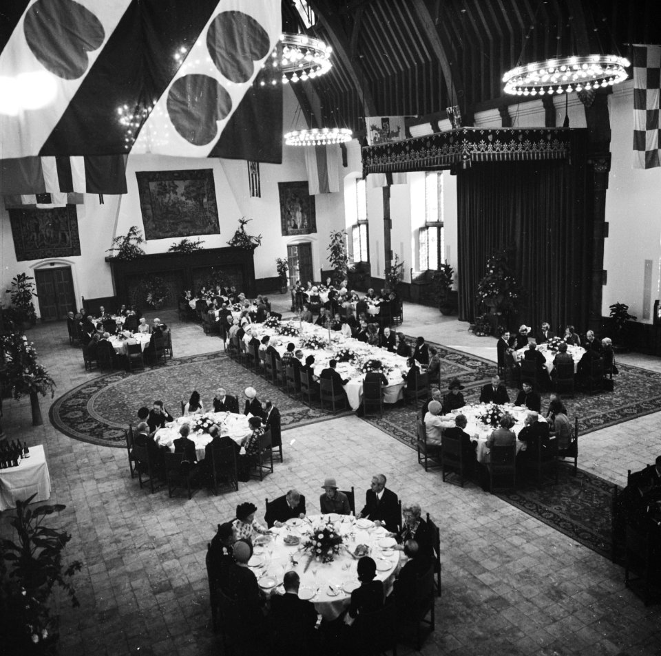 Regeringsdejeuner in de Ridderzaal, Bestanddeelnr 926-7805