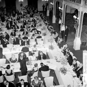 Regeringsdiner voor NATO conferentie in het Kurhaus te Scheveningen, overzicht d, Bestanddeelnr 916-4320