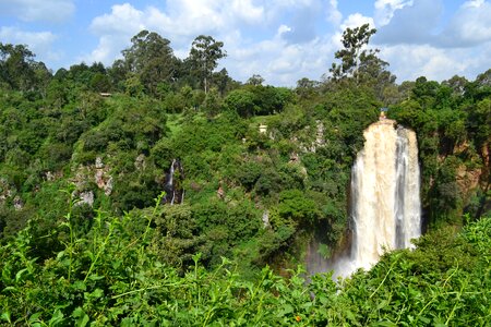 Nature travel waterfall