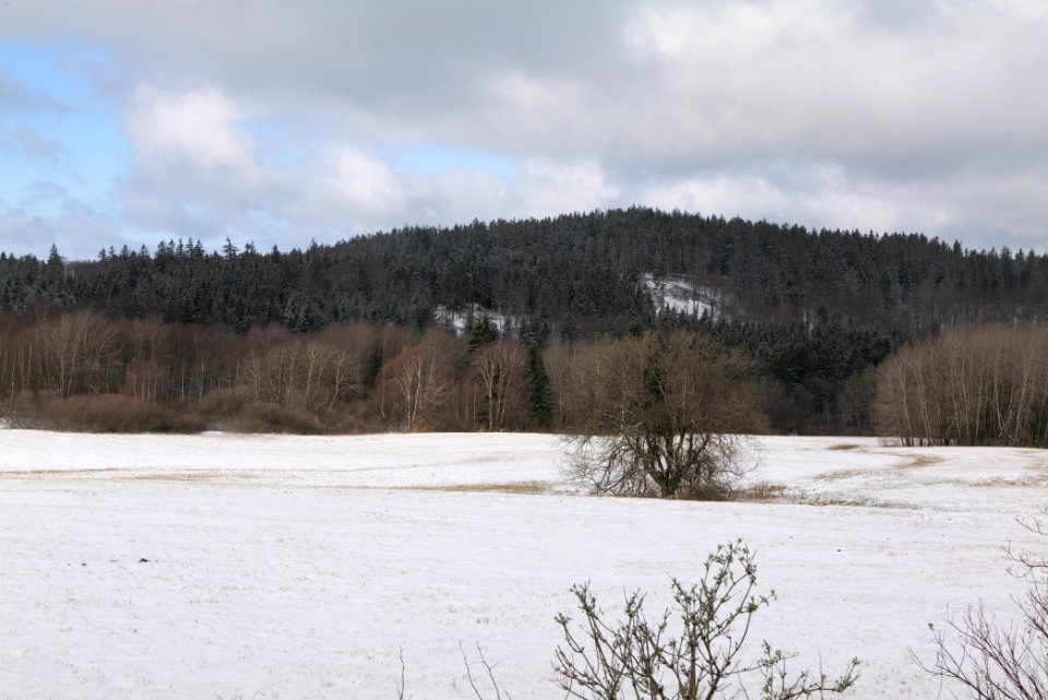 Reifenberger Wiesen with snow 2021-04-06 21