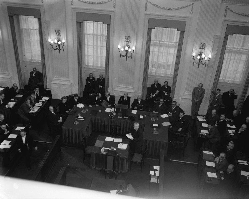 Regeringsverklaring in de Tweede Kamer van Premier Beel , overzicht van de reger, Bestanddeelnr 910-0556