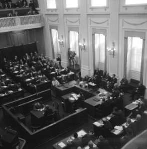Regeringsverklaring door Minister President De Jong in Tweede Kamer , overzicht , Bestanddeelnr 920-2403