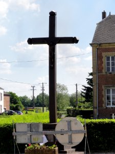Regniowez (Ardennes, Fr) Croix de chemin