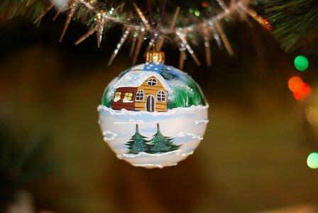 New year's eve ball ornament christmas tree toy