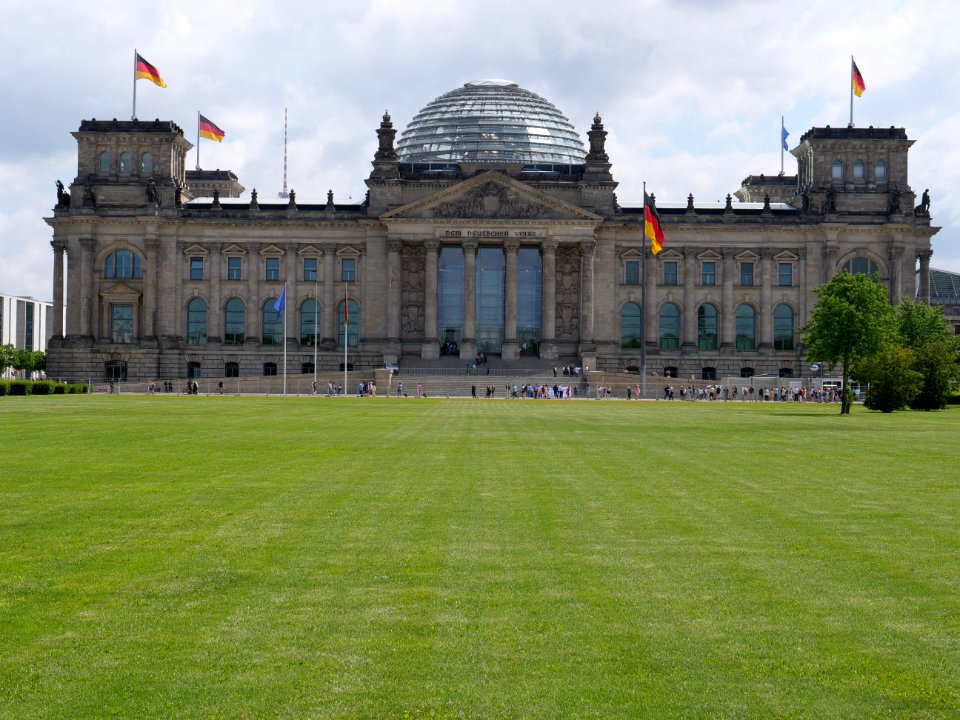 Reichstag building from west in june 2019 09