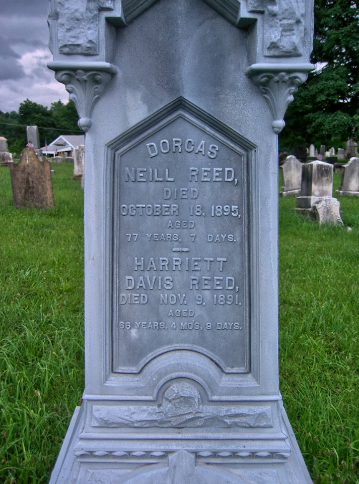 Reed Monument, Oak Spring Cemetery, 2015-06-27, 04
