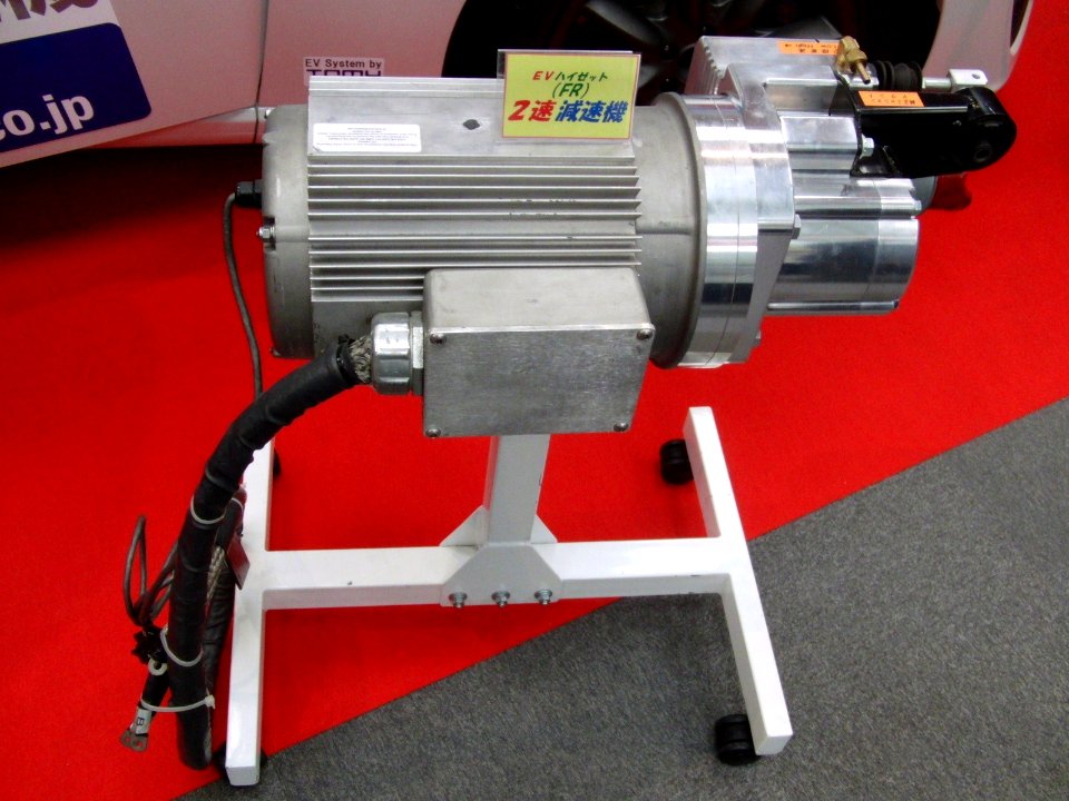 Reduction gear of Daihatsu Hijet EV