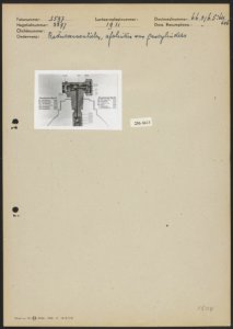 Reduceerventielen, afsluiter van gascilinders, Bestanddeelnr 256-3613