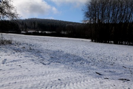 Reifenberger Wiesen with snow 2021-04-06 05