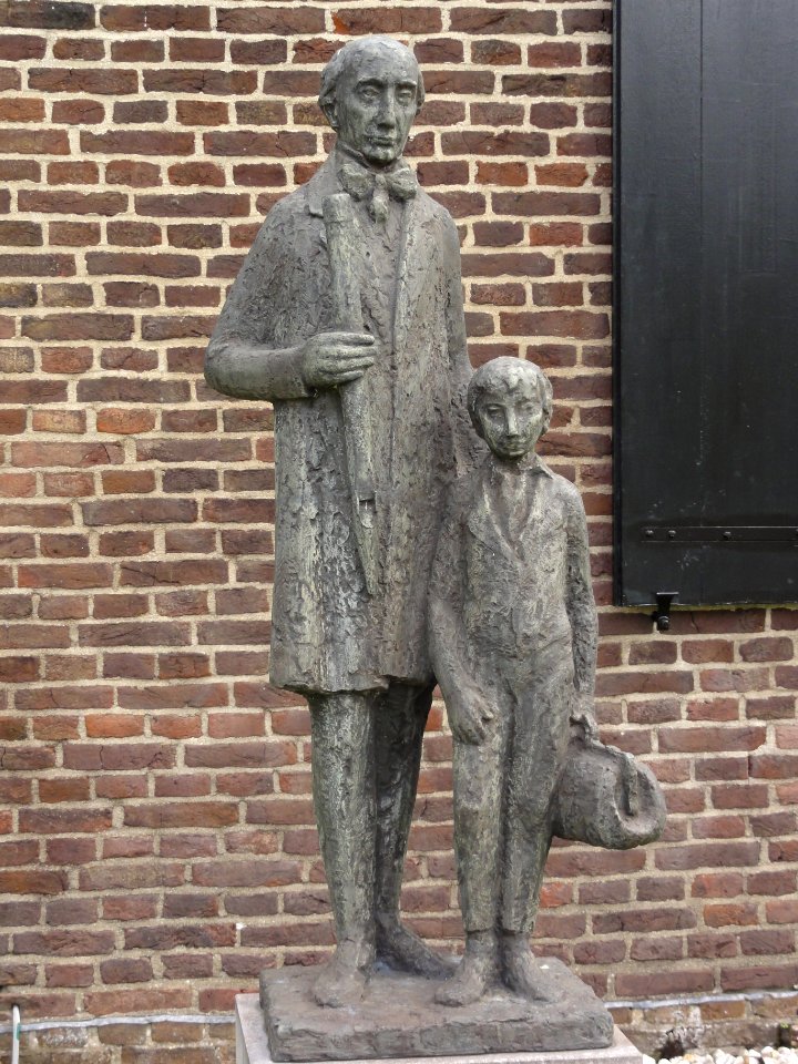 Reek (Landerd) beeldje Orgelbouwers Smits, beeldhouwer Rene van Seumeren