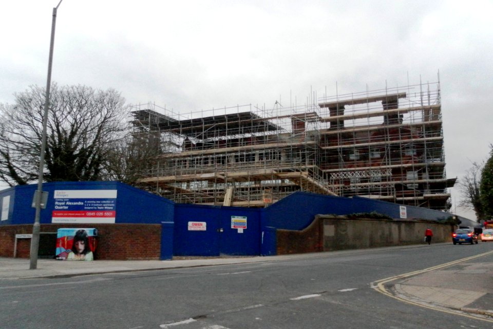 Redevelopment of the Royal Alexandra Quarter, Dyke Road, West Hill, Brighton (January 2012)