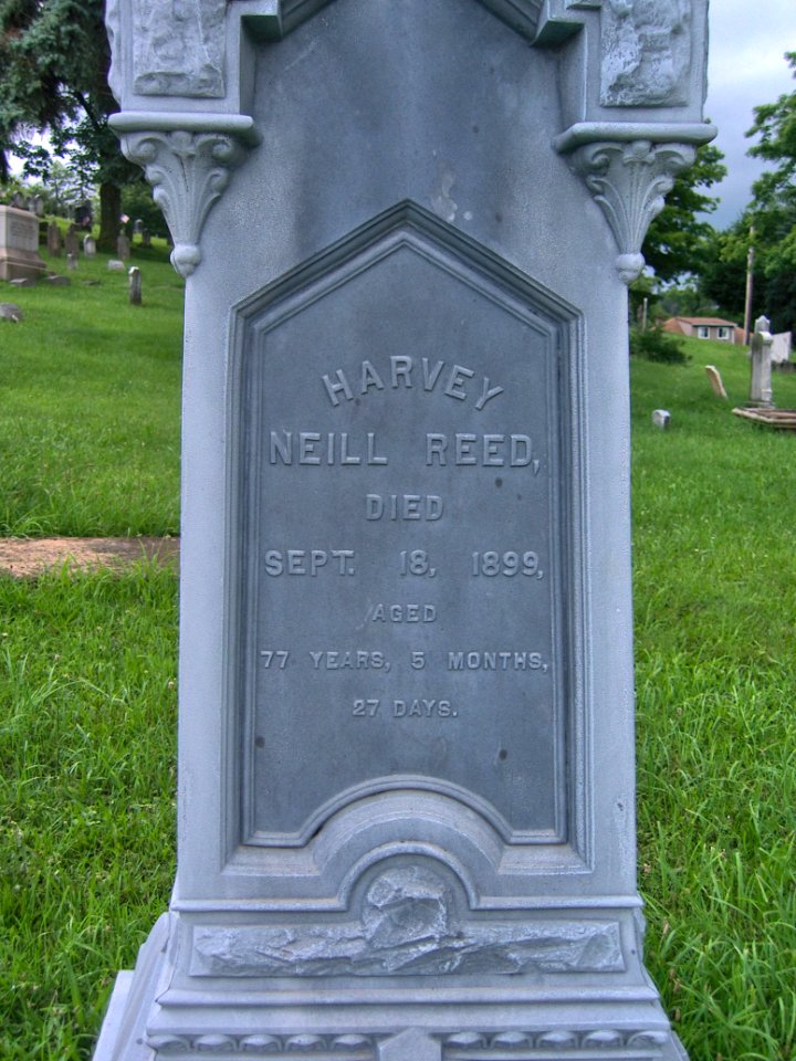 Reed Monument, Oak Spring Cemetery, 2015-06-27, 05
