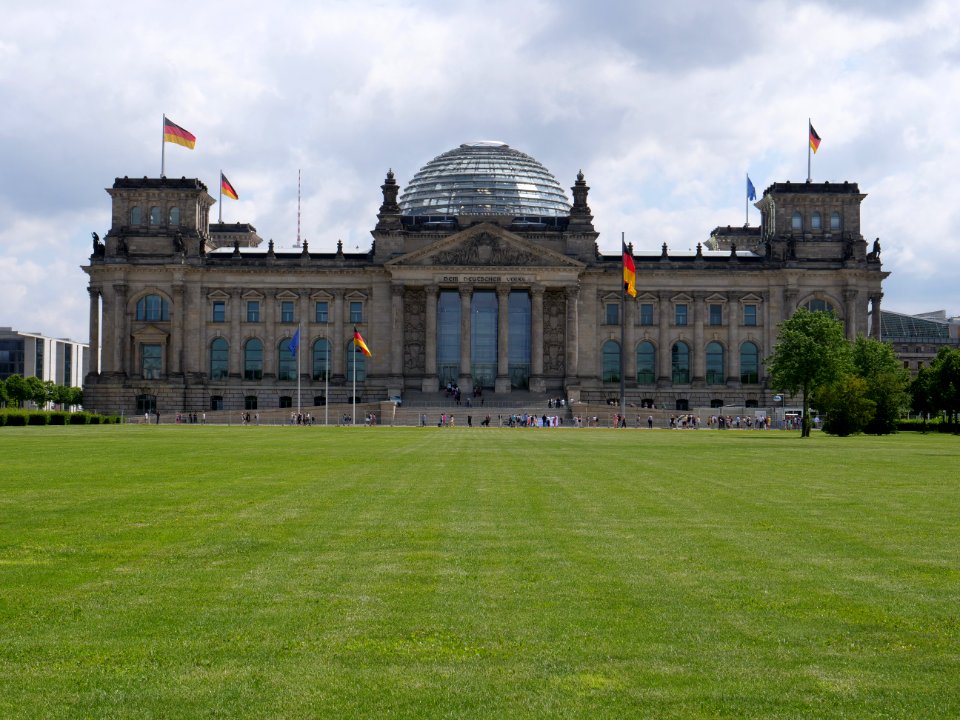 Reichstag building from west in june 2019 08