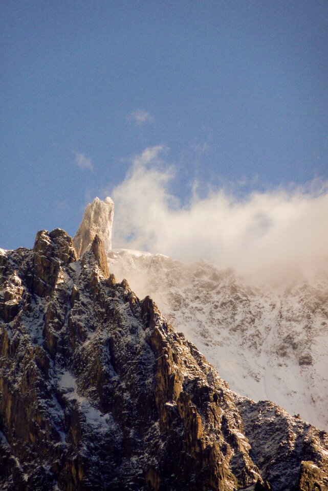 Rock sky mountain