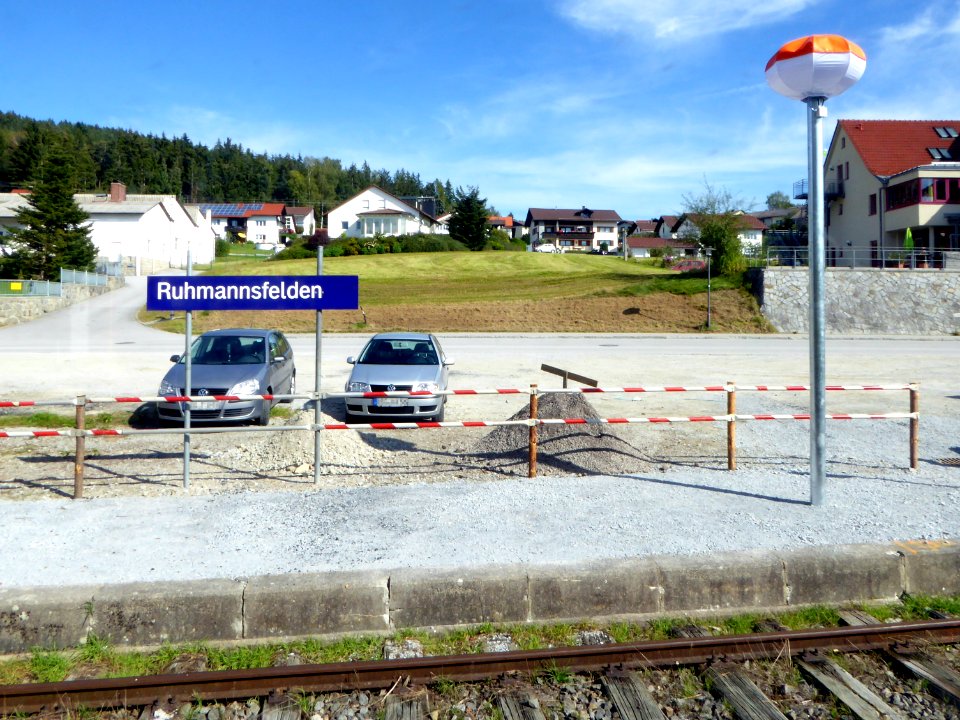 Regentalbahn, Haltestelle Ruhmannsfelden, 1