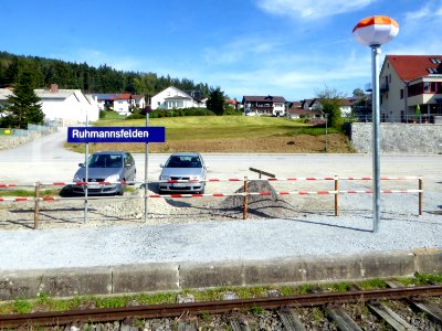 Regentalbahn, Haltestelle Ruhmannsfelden, 1
