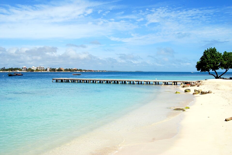 Beach tropics sea photo