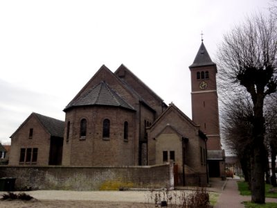 Reek (Landerd) Rijksmonument 519141 kerk H. Antonius Abt achterzijde