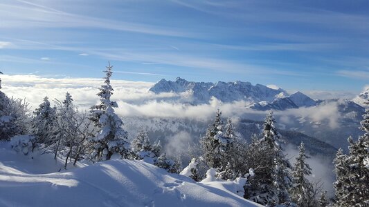 Tyrol austria wintry photo