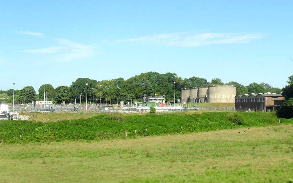 Public Services in Crawley - Sewage Works, Forge Wood, Tinsley Green