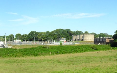 Public Services in Crawley - Sewage Works, Forge Wood, Tinsley Green