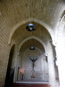 Puente la Reina - Iglesia del Crucifijo, interior 03