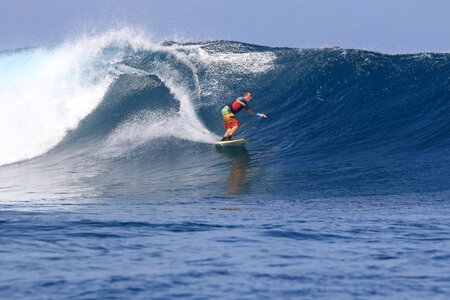 Sea water surfer