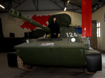 PT-76 in the Musée des Blindés, France, pic-3