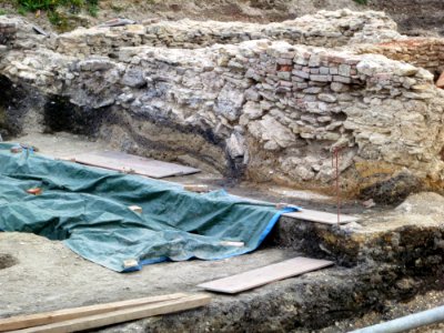 Regensburg Donaumarkt Fundamente